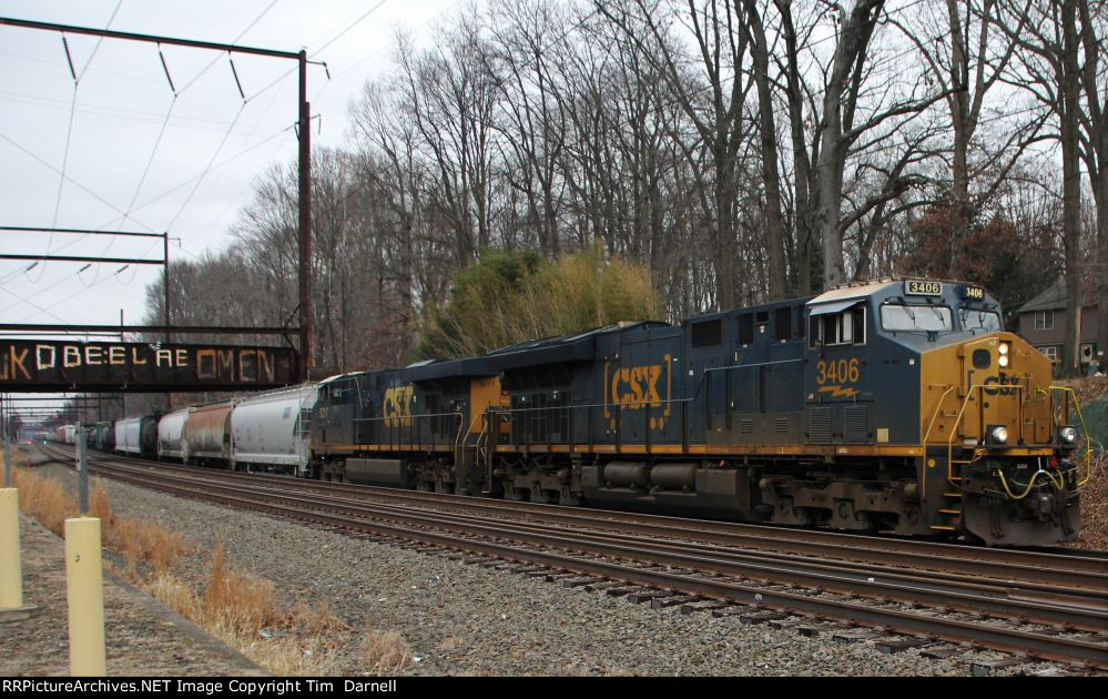 CSX 3406 on Q421